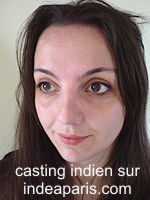 Émilie pour Casting Indien sur indeaparis.com