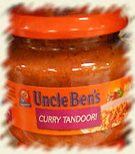 Sauce curry tandoori Uncle Ben's